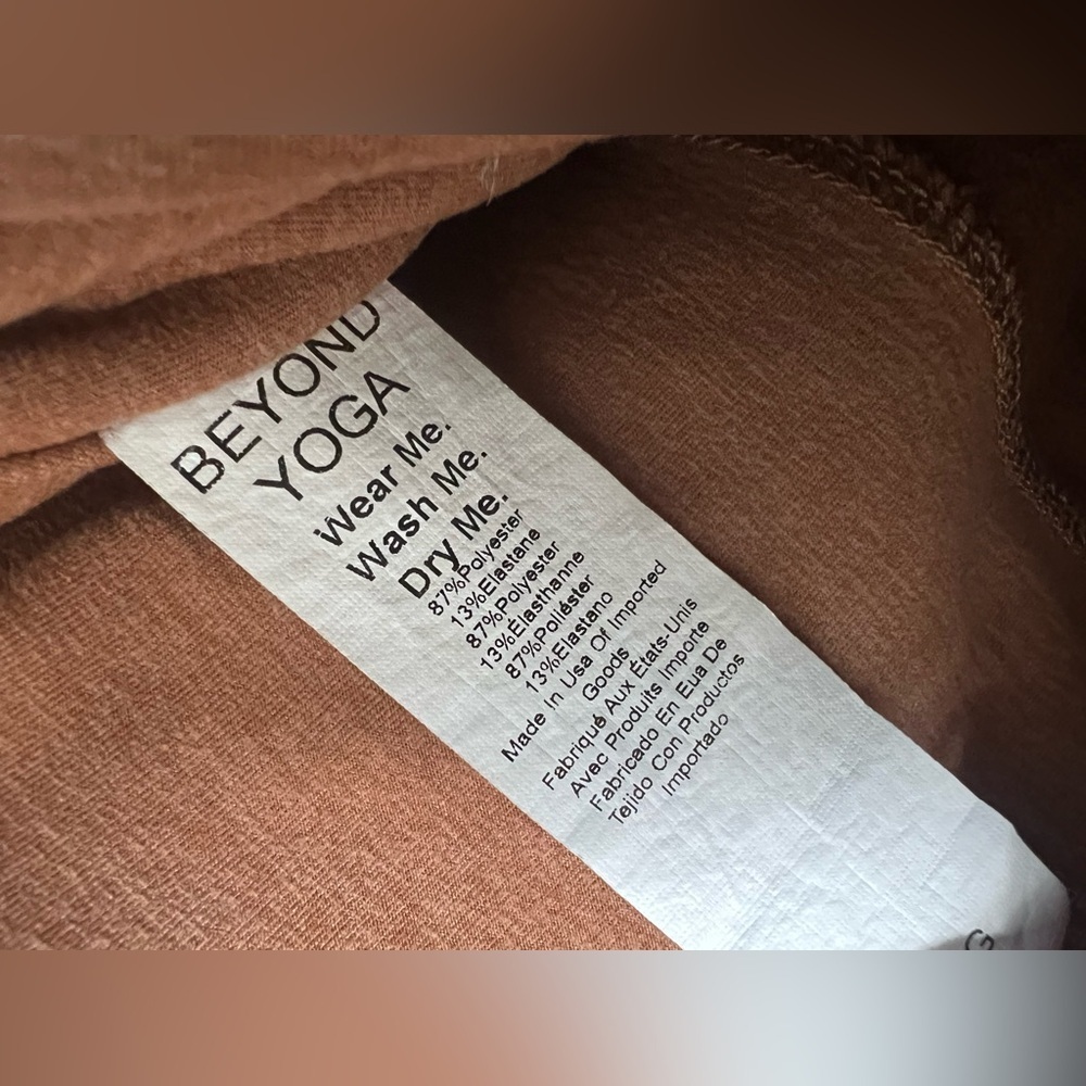 Beyond Yoga Spacedye At Your Leisure High Waisted Midi Legging in Toffee Large - Picture 11 of 12